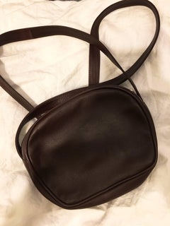 Paloma Picasso Brown Leather Crossbody Bag