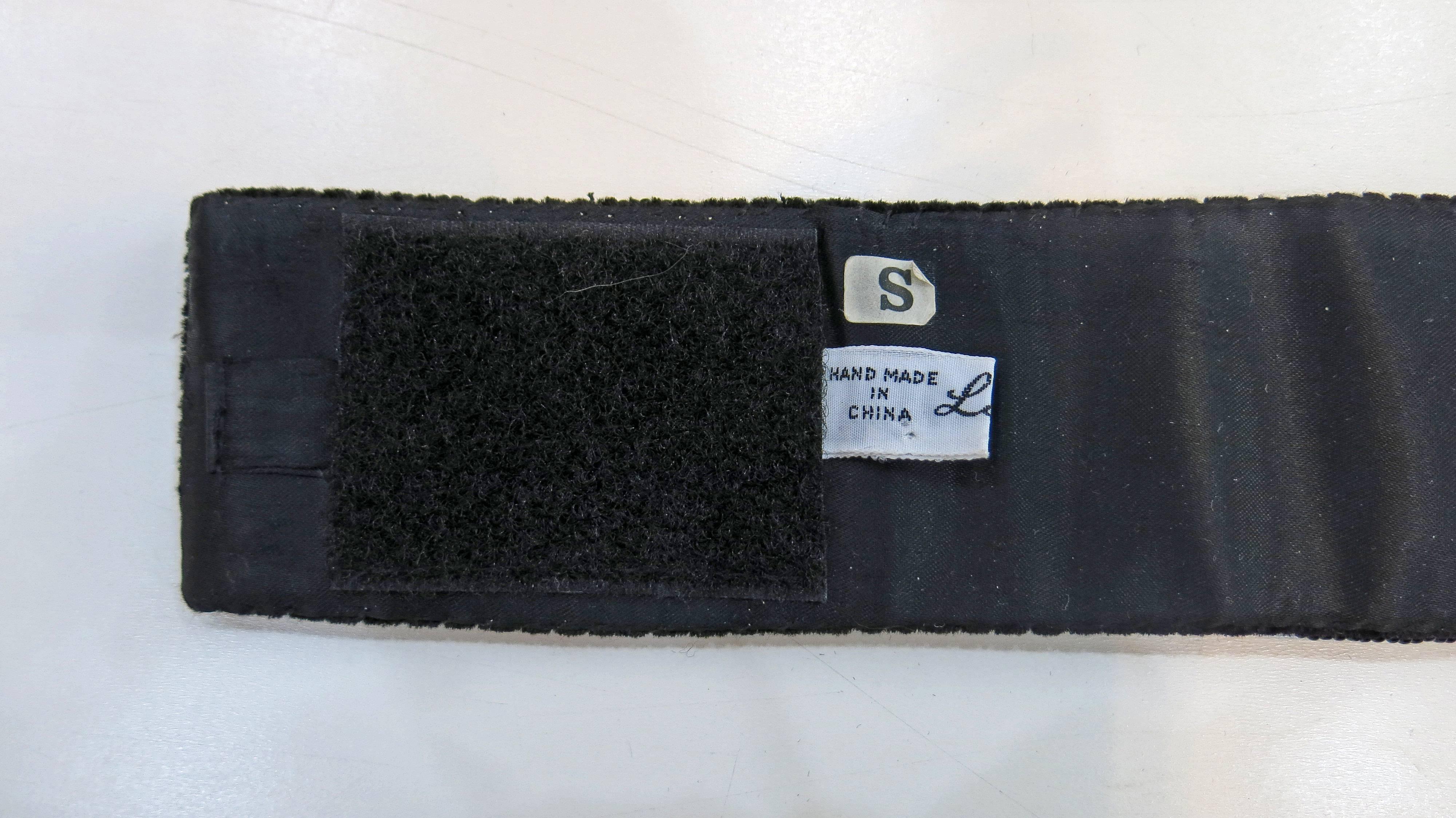 1980s La Regale Velour Sequin Embellished Belt For Sale 3