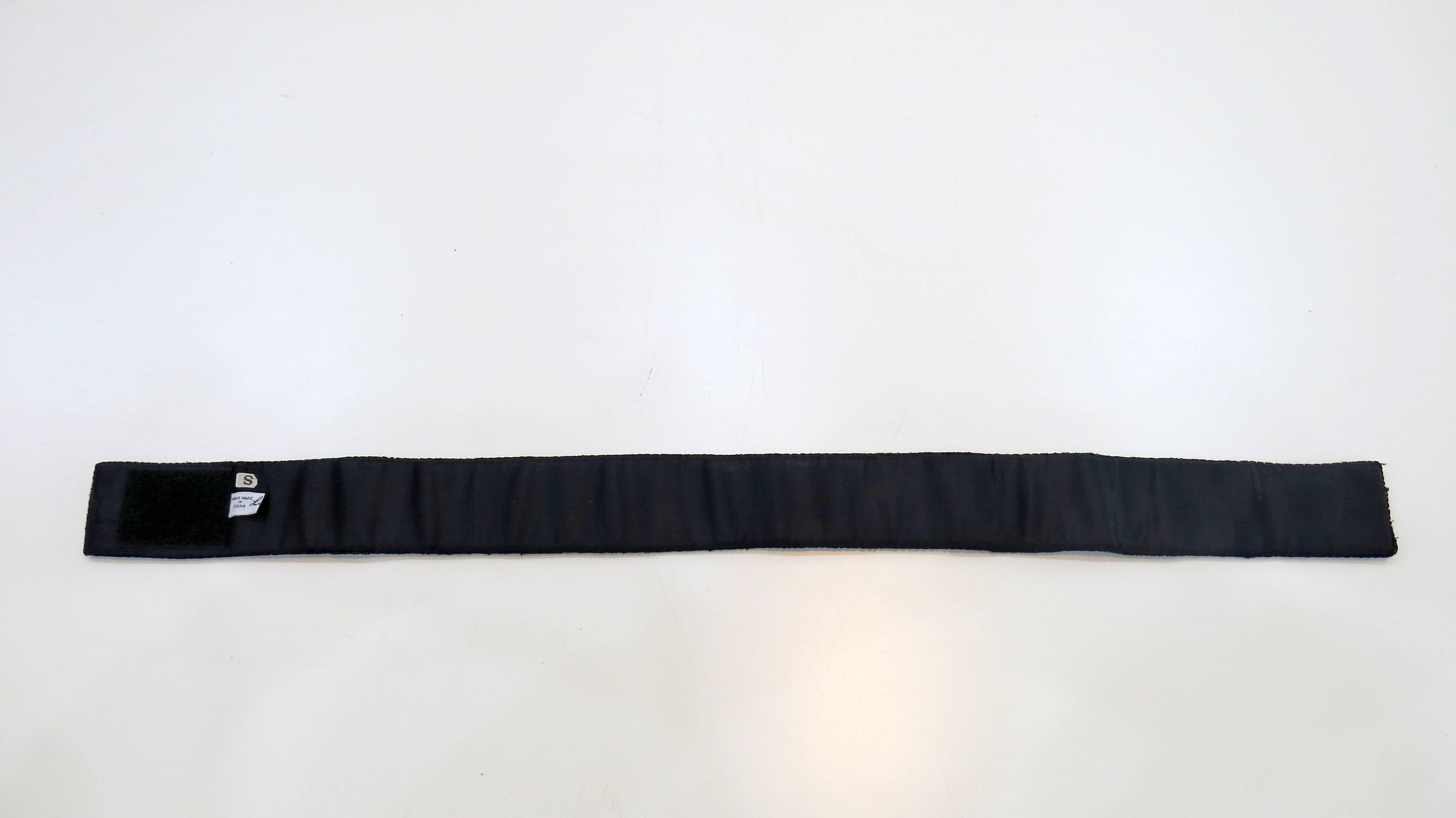 1980s La Regale Velour Sequin Embellished Belt For Sale 2