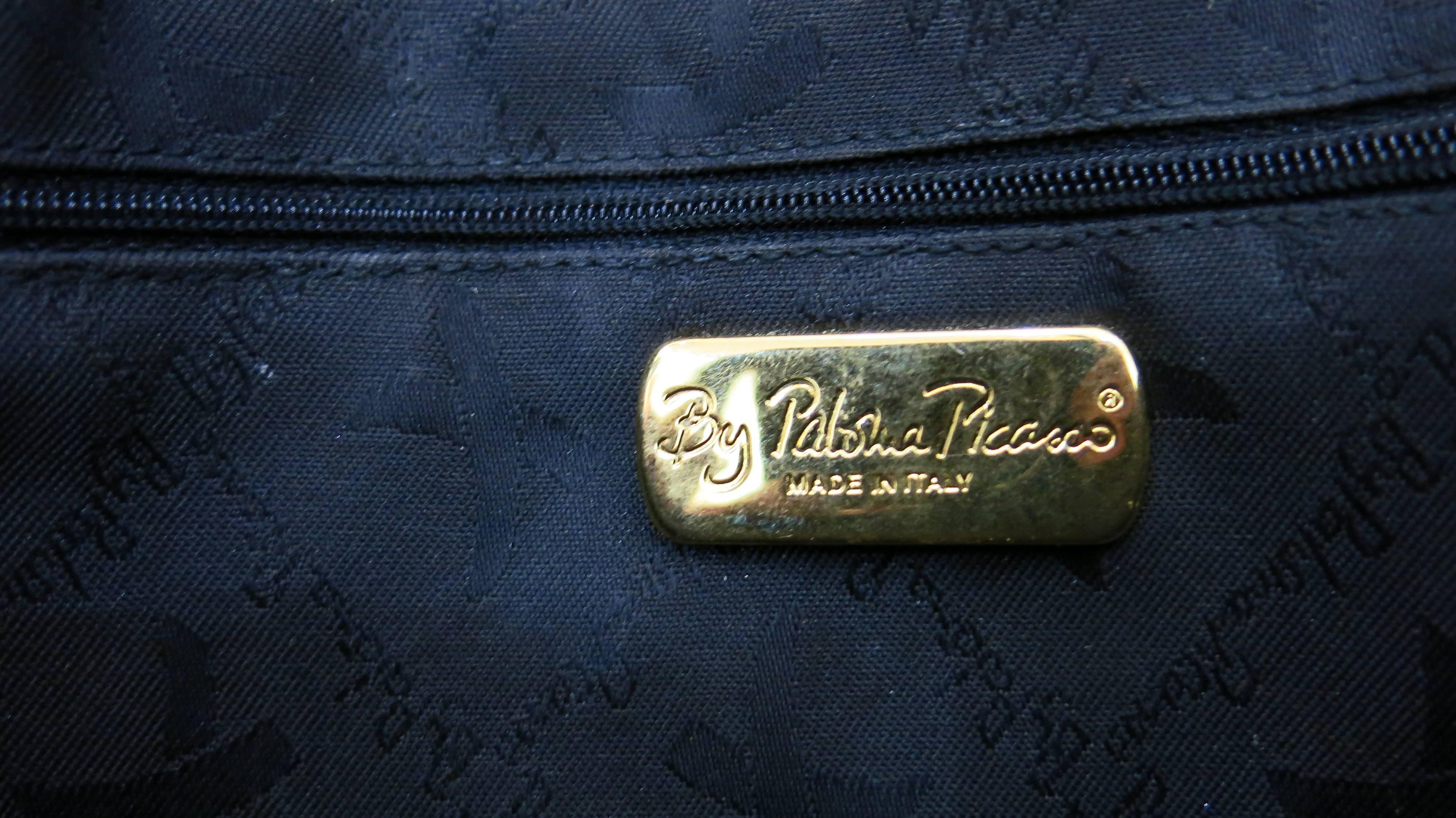 1990s Paloma Picasso 3 X's Shoulder Bag For Sale 1