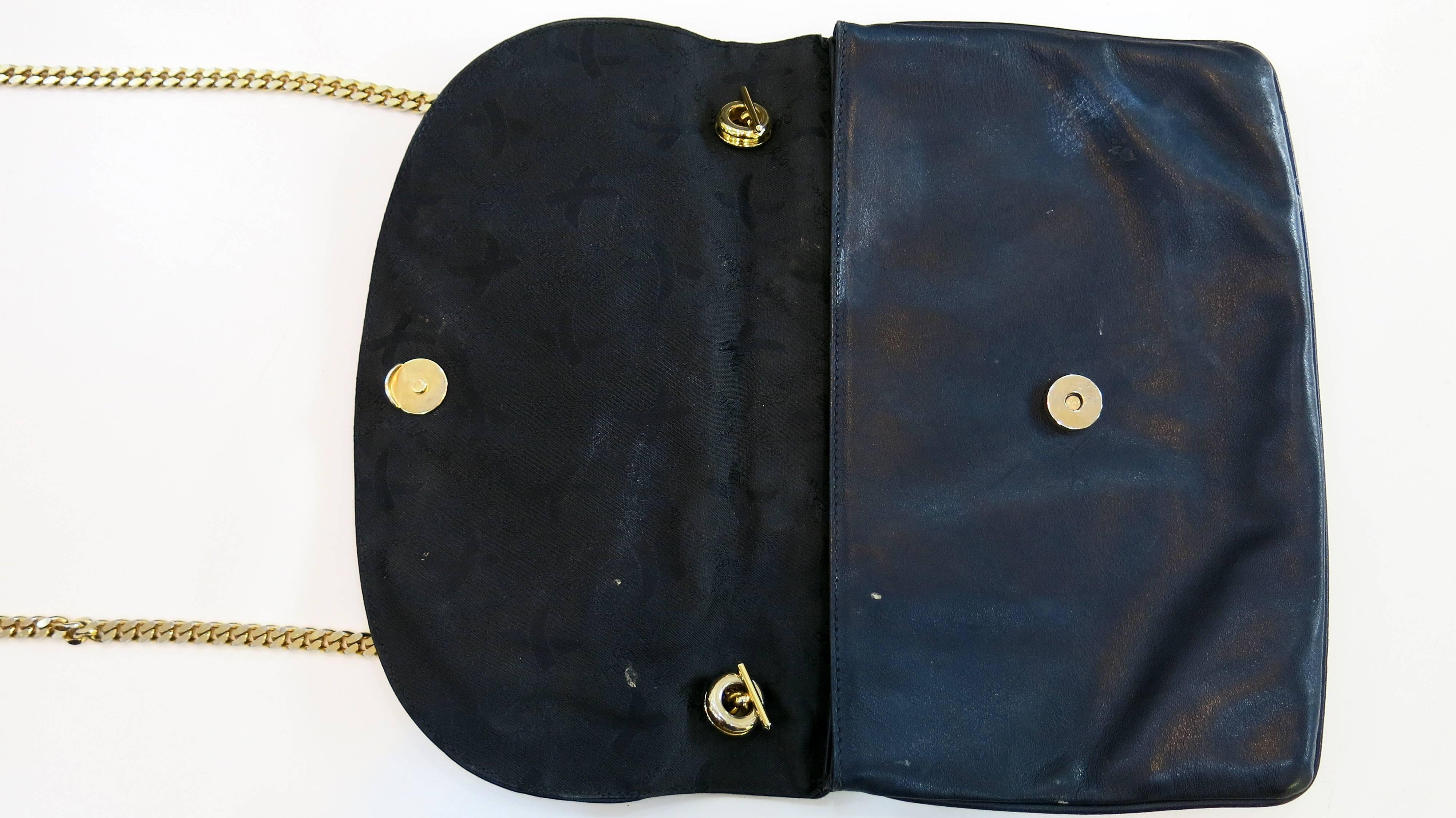 1990s Paloma Picasso 3 X's Shoulder Bag For Sale 2