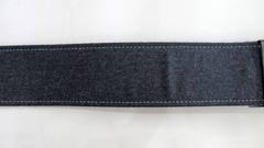 Oscar de la Renta Wool and Leather Belt