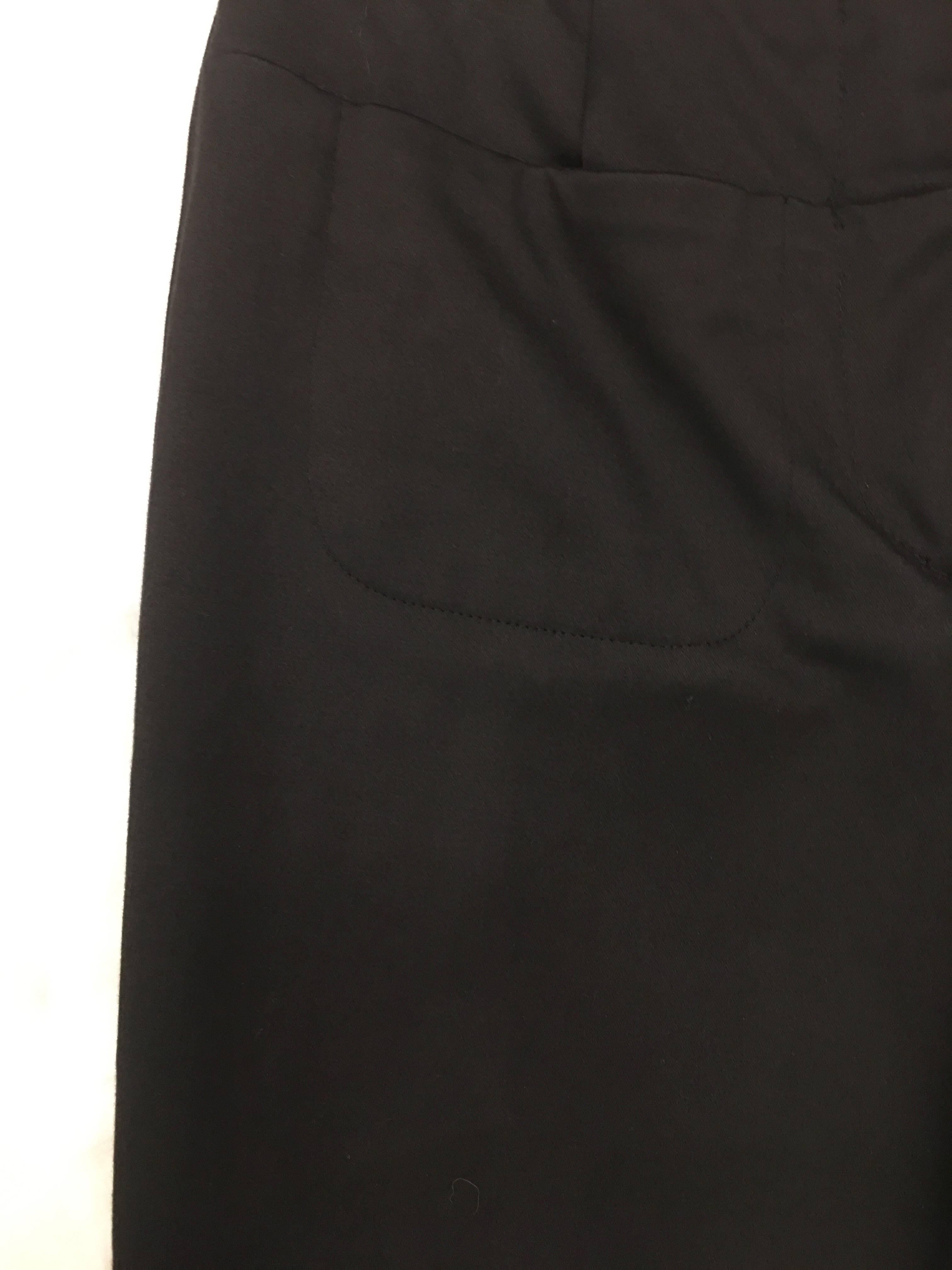 Dolce & Gabbana Black Slim Fit Pants For Sale 1