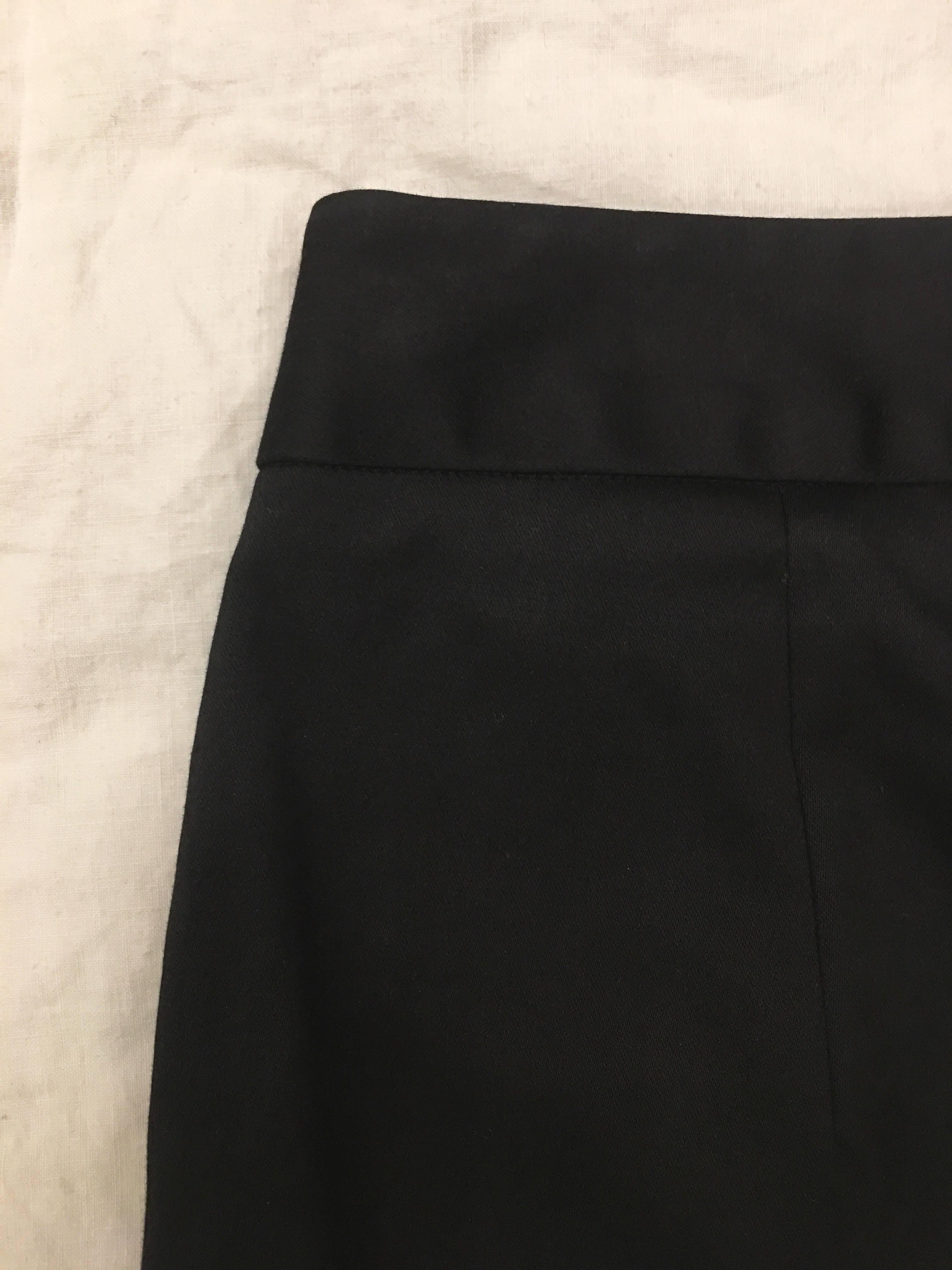 Dolce & Gabbana Black Slim Fit Pants For Sale 3