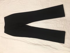 Gianni Versace Black Fitted Pants, 1990s