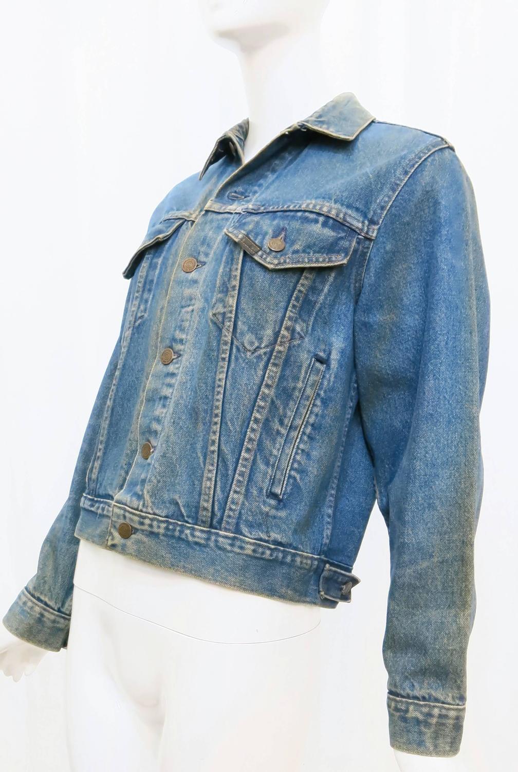 1970s Sears Roebuck and Co. Led Zeppelin Denim Jacket at 1stdibs