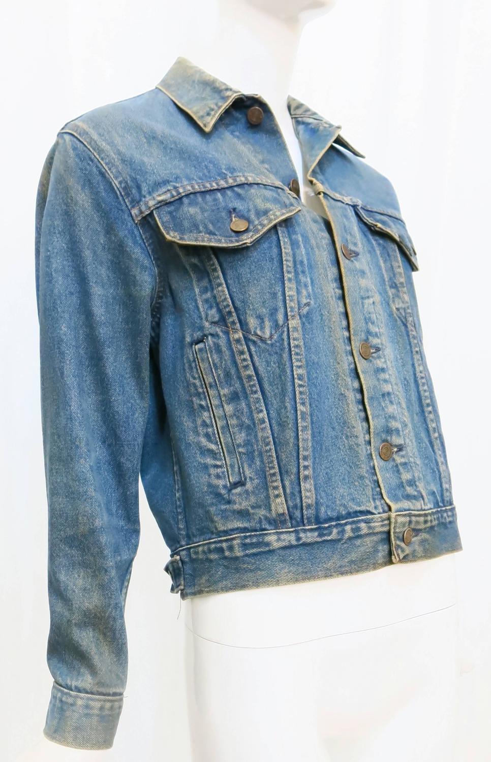 1970s Sears Roebuck and Co. Led Zeppelin Denim Jacket at 1stdibs