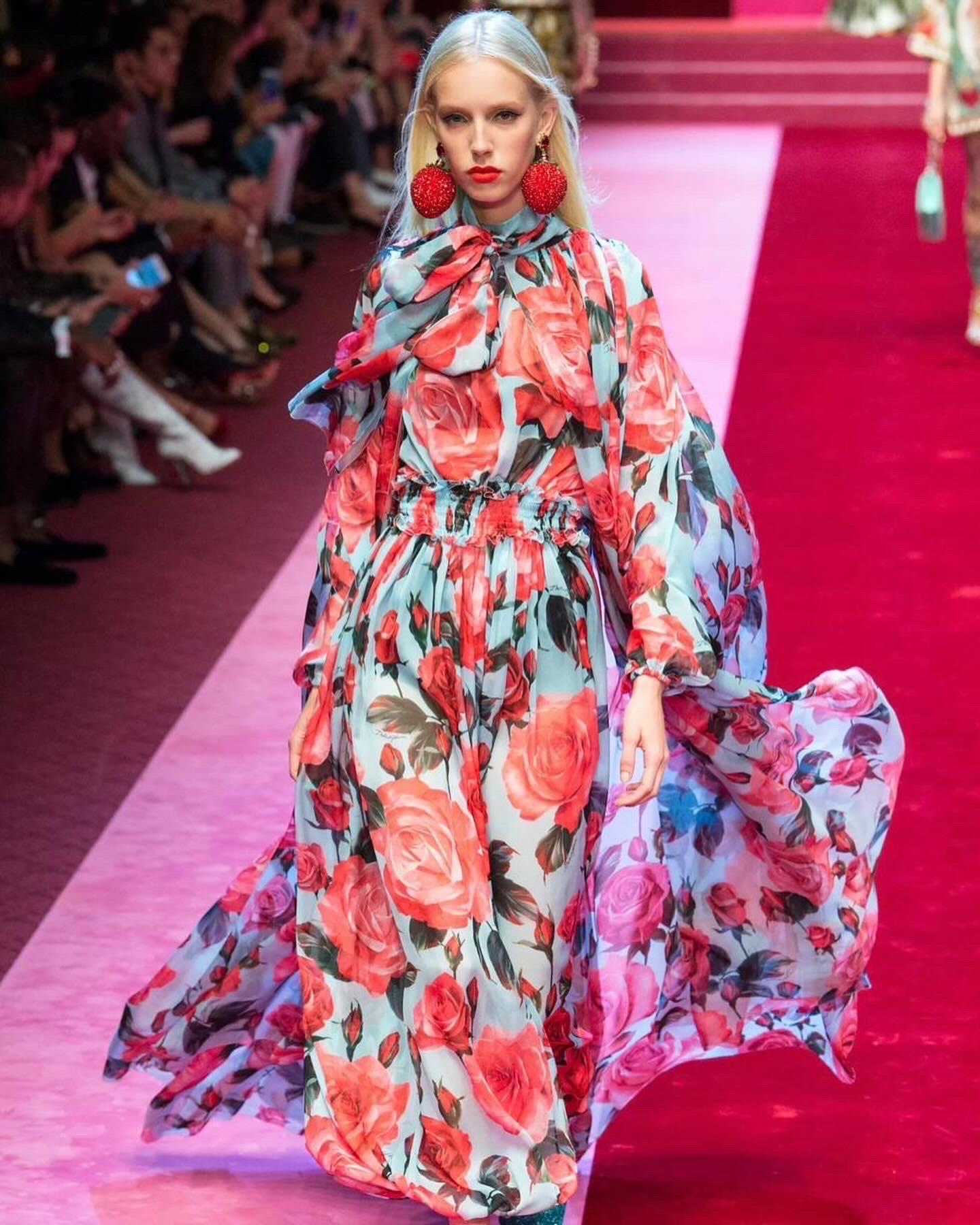 Dolce & Gabbana SS2018 floral Jumpsuit 5