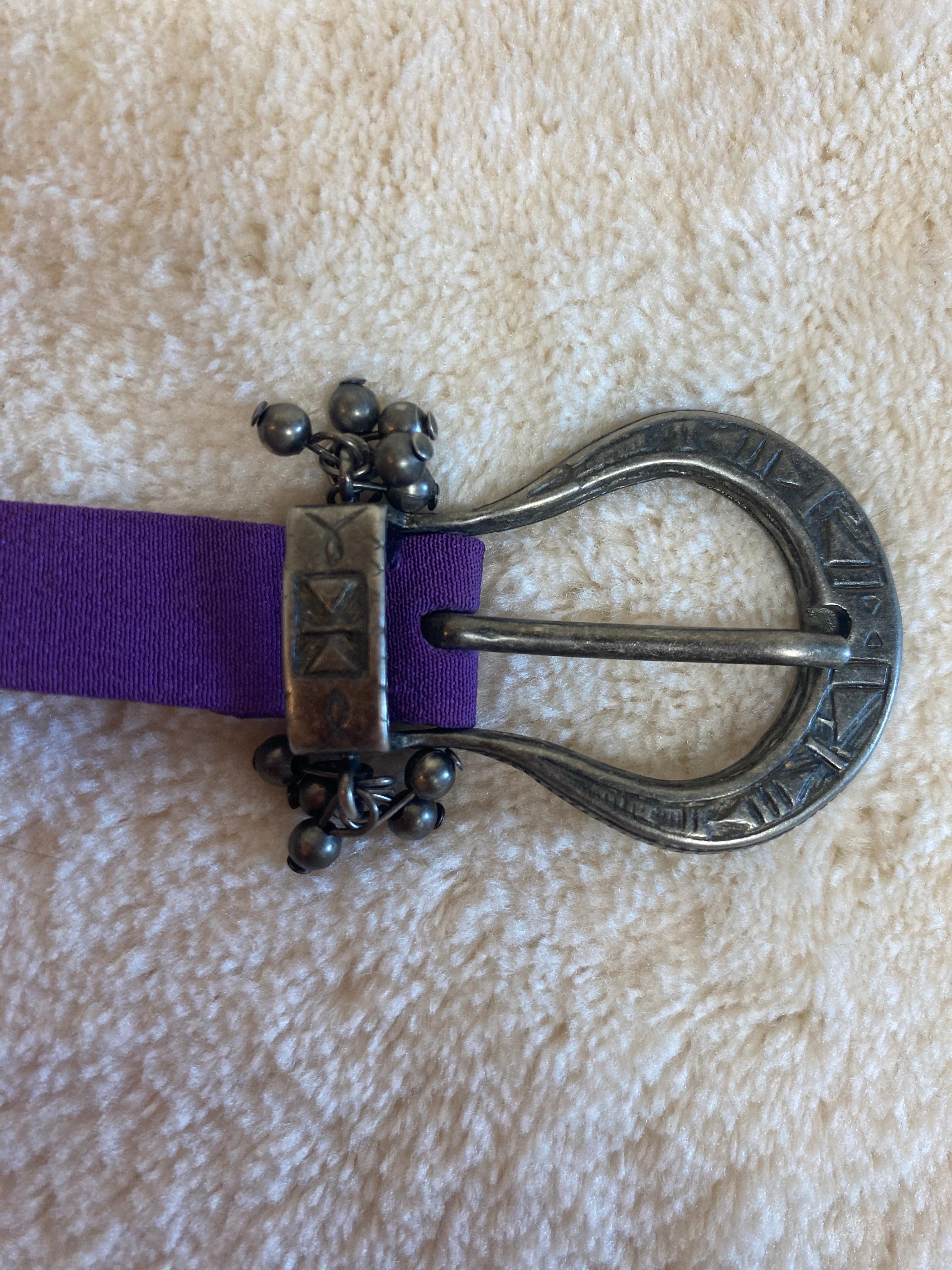 Nero Cintura viola Christian Dior. in vendita