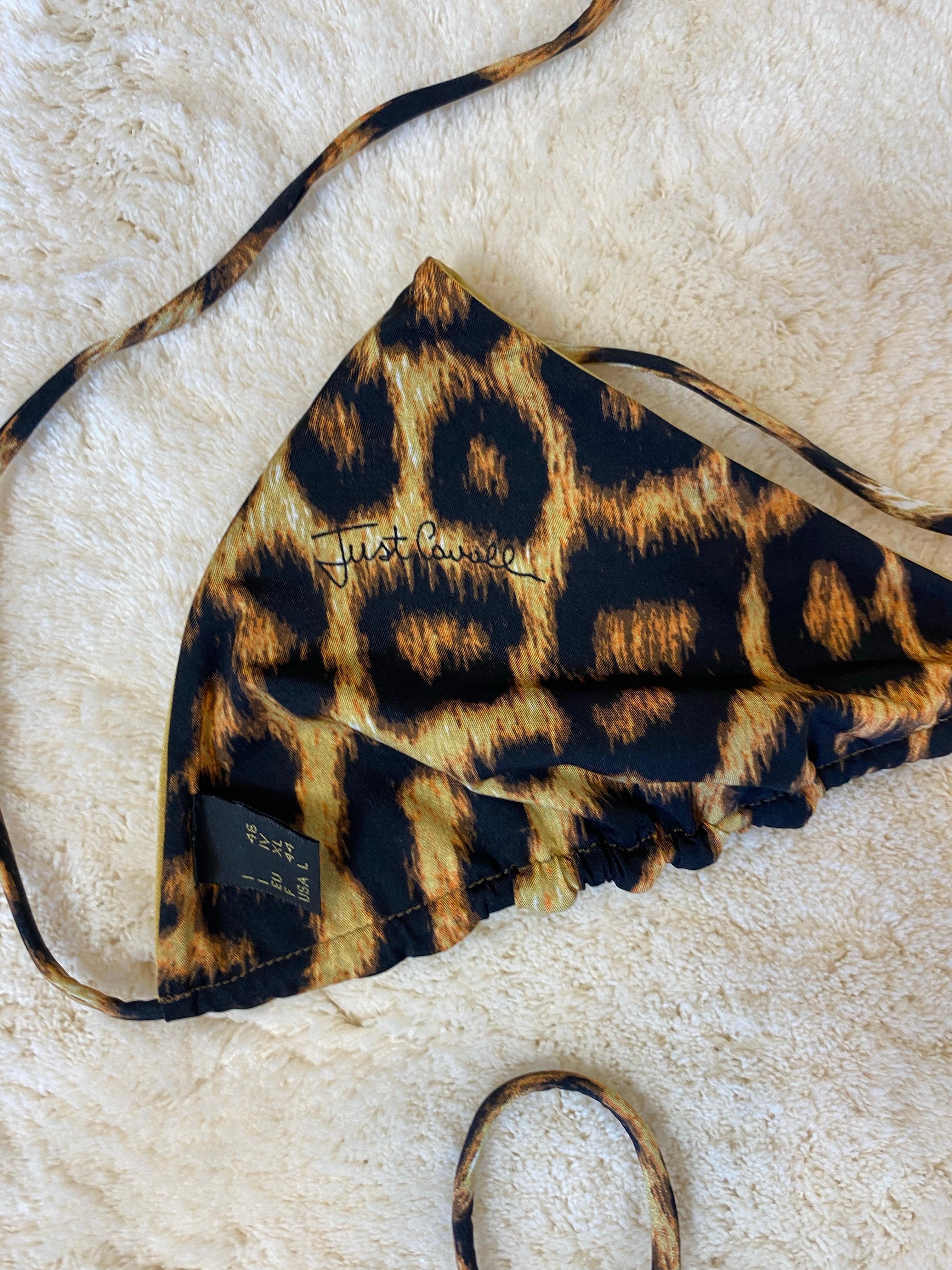 Traje top e bottom ropa de playa JustCavalli. en venta 1