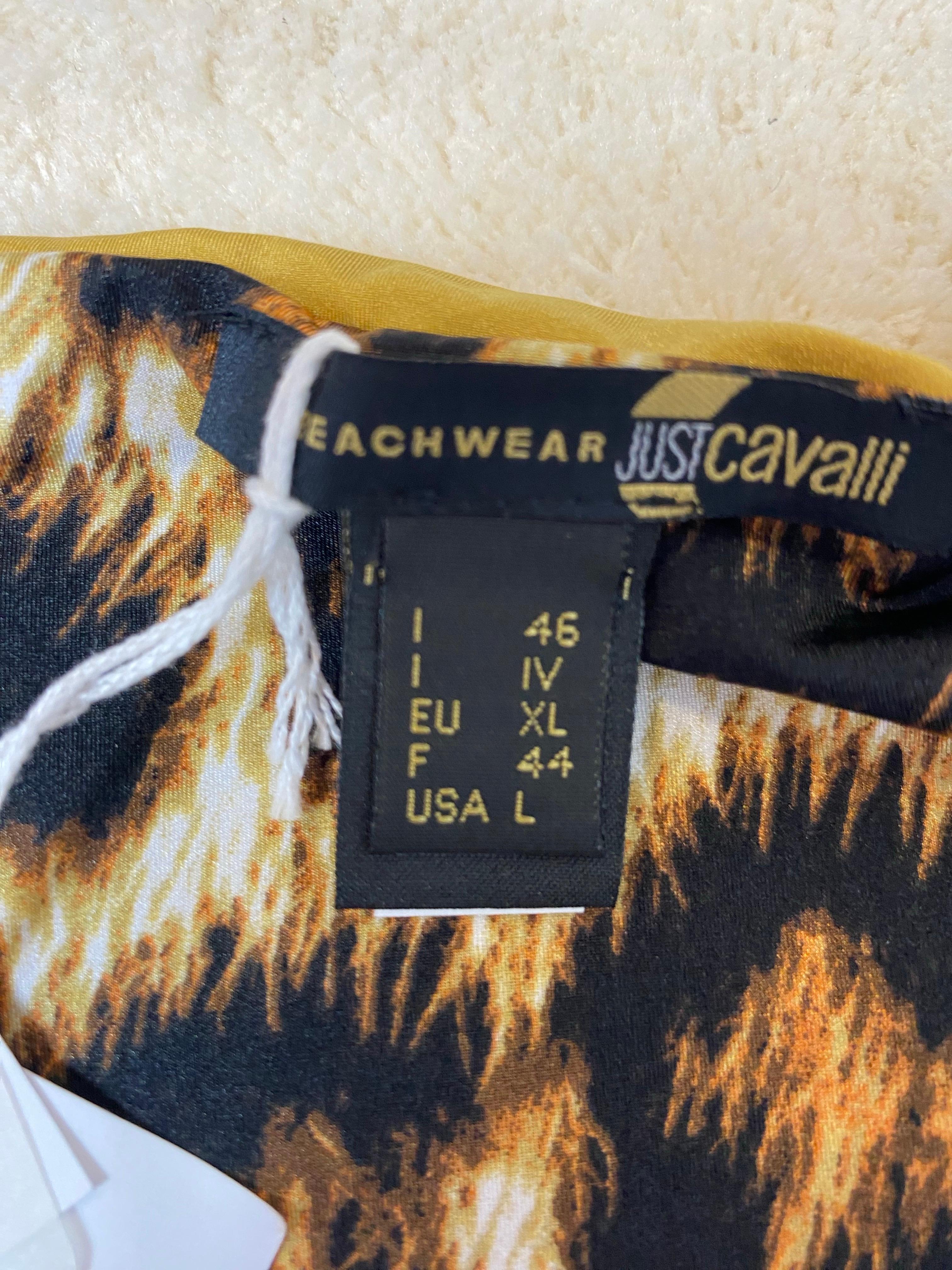 Traje top e bottom ropa de playa JustCavalli. en venta 3