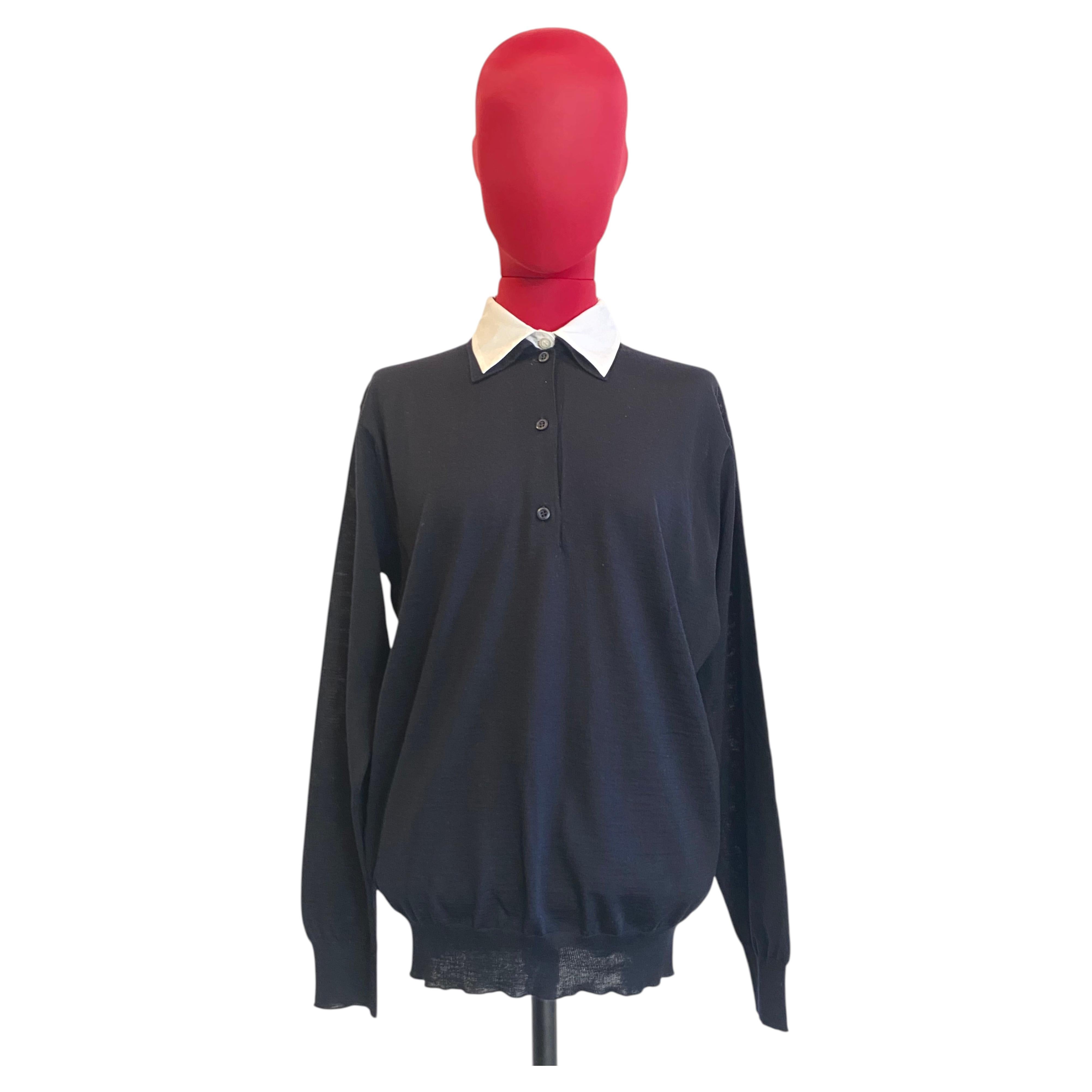 Polo Prada bleu marine
