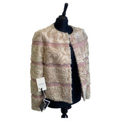 Valentino lamb fur coat