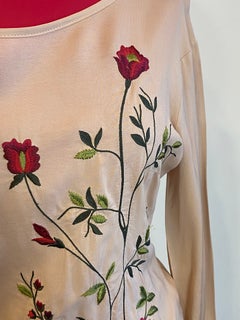 Dolce&Gabbana suit with floral embroidery