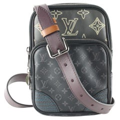 Louis Vuitton Monogram Eclipse Patchwork Amazone Sling Amazon Virgil 7LV0501