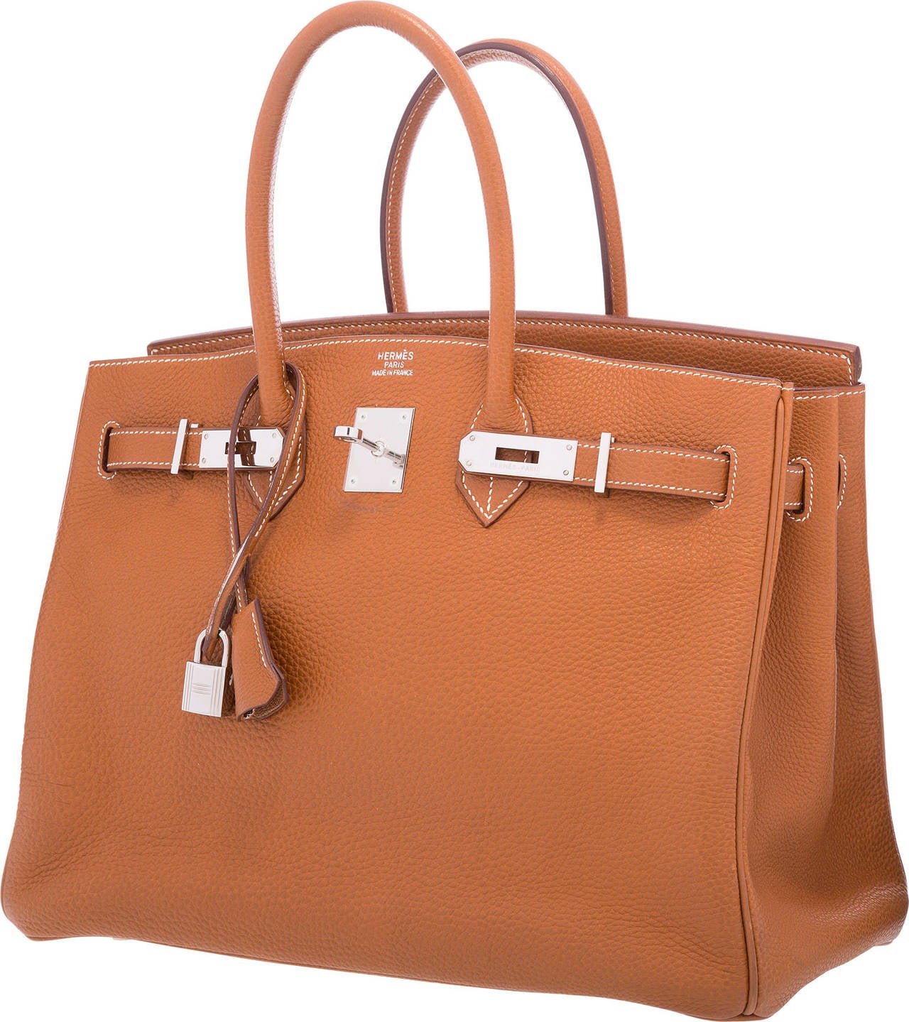 The Birkin is a timeless accessory, and this particular Birkin is as classic and straightforward as it gets.  This bag is extremely wearable and can be carried year-round.  It is done in Gold Fjord Leather with Gold Hardware. Gold is a leather color