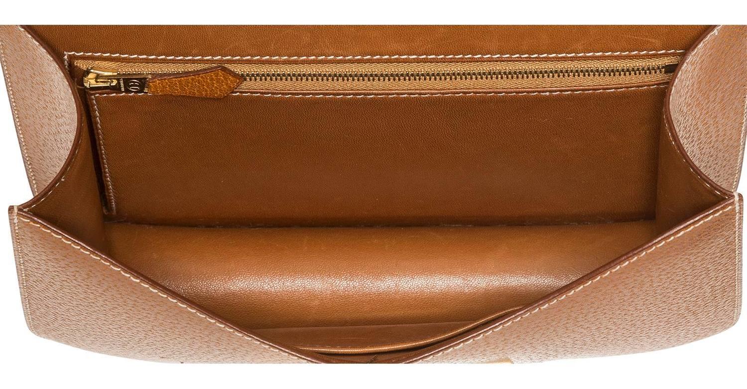 Hermes 23cm Natural Peau Porc Leather Constance Bag with Gold ...  