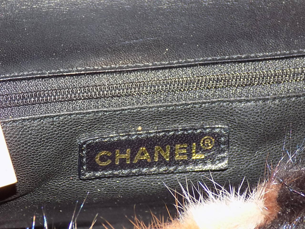 Chanel Arm Candy! Multi color Mink Fur  bag New in Box Coll 2001 4