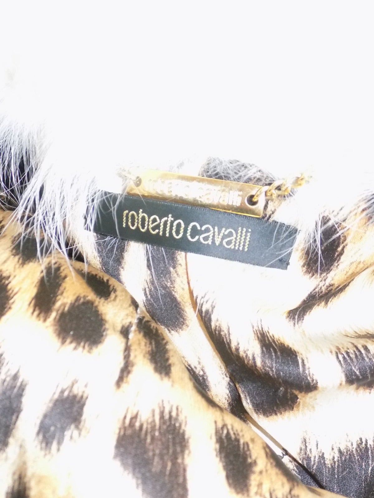 Roberto Cavalli Snow white Dankalia kid and mik  fur coat 2014 catwalk !! 4