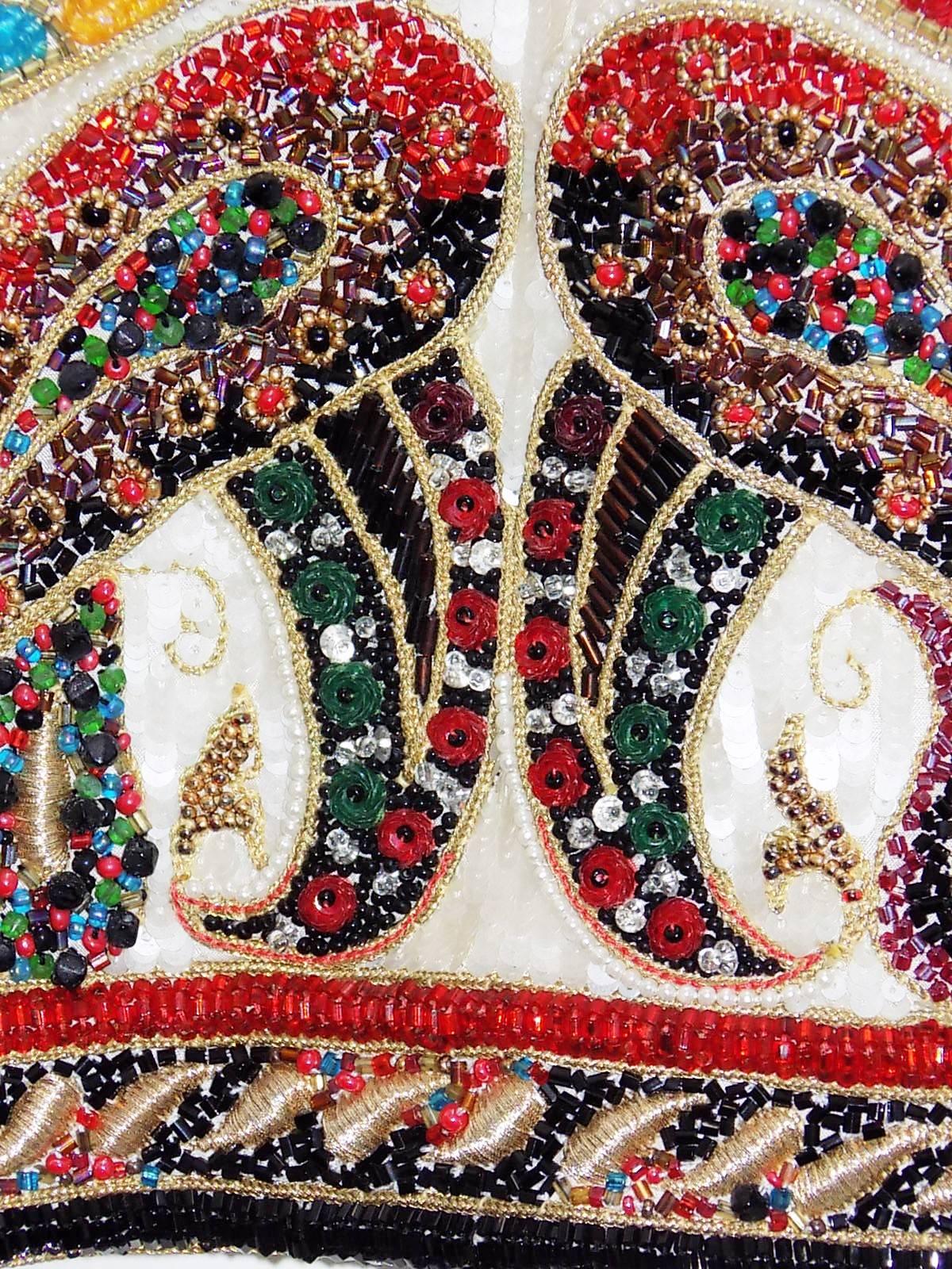 One Of A kind Bill Blass Beaded 