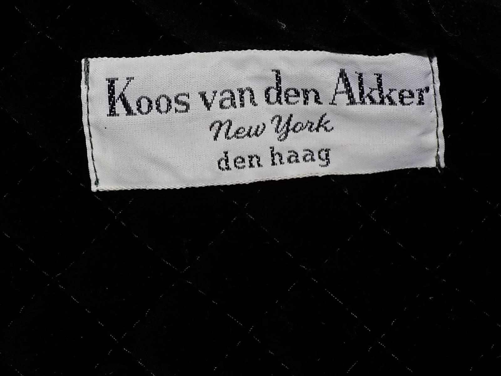 Koos Van Den Akker rare evening sequin gold brocade smoking jacket coat 4
