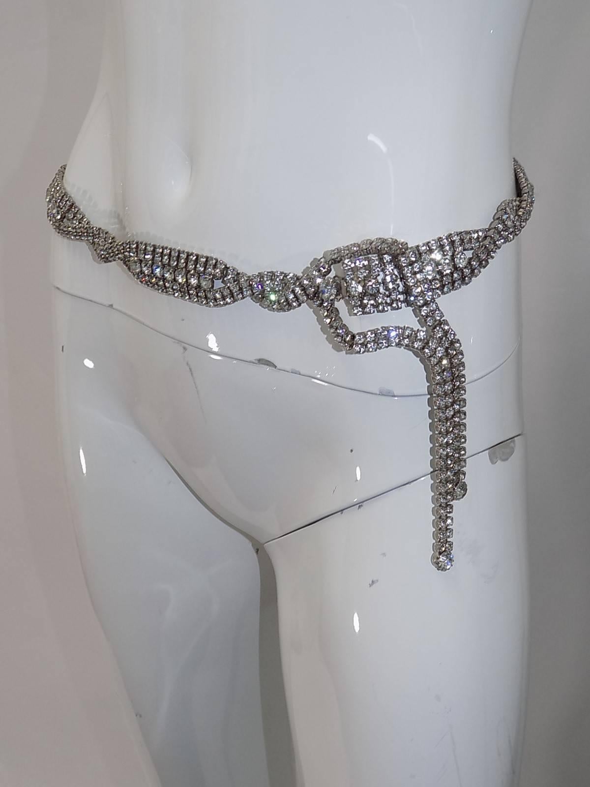 Christian Dior  Vintage Rhinestone  