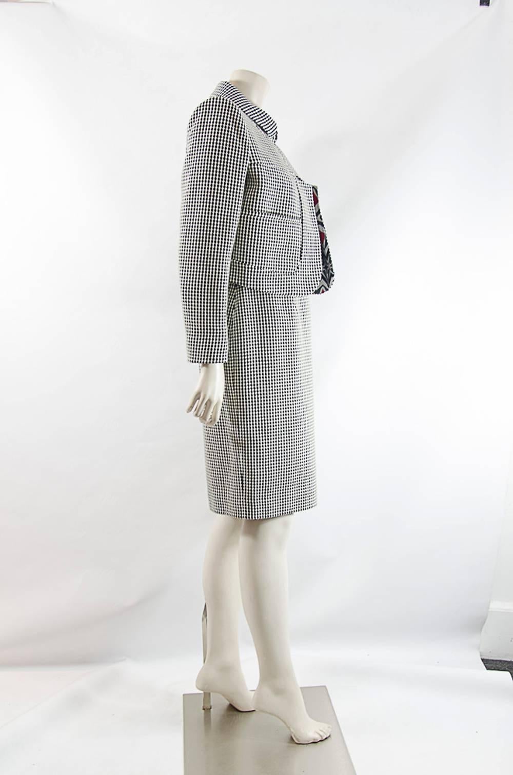Christian Lacroix  short jacket and Dress ensemble sz 42 For Sale 2