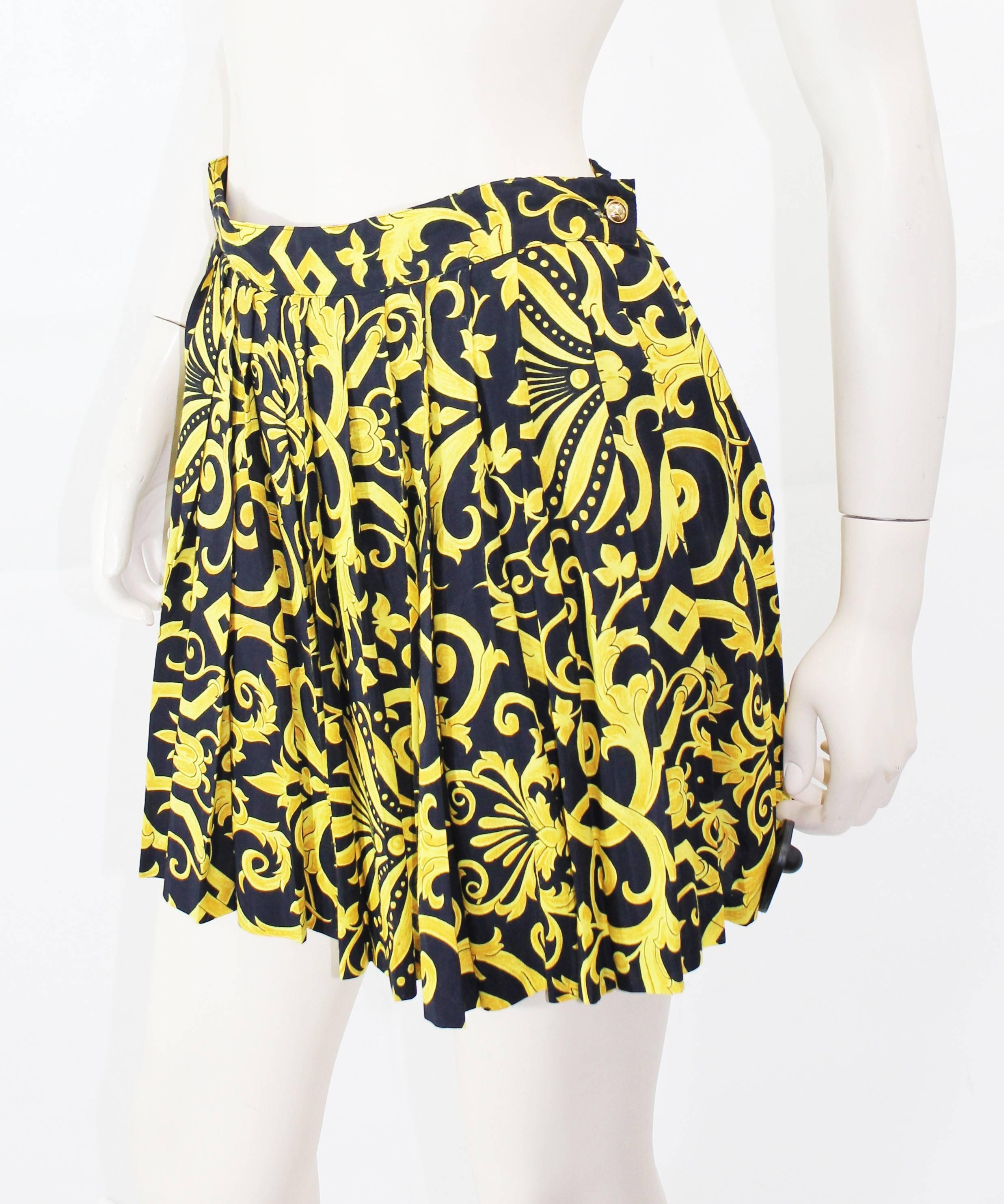 vintage versace skirt