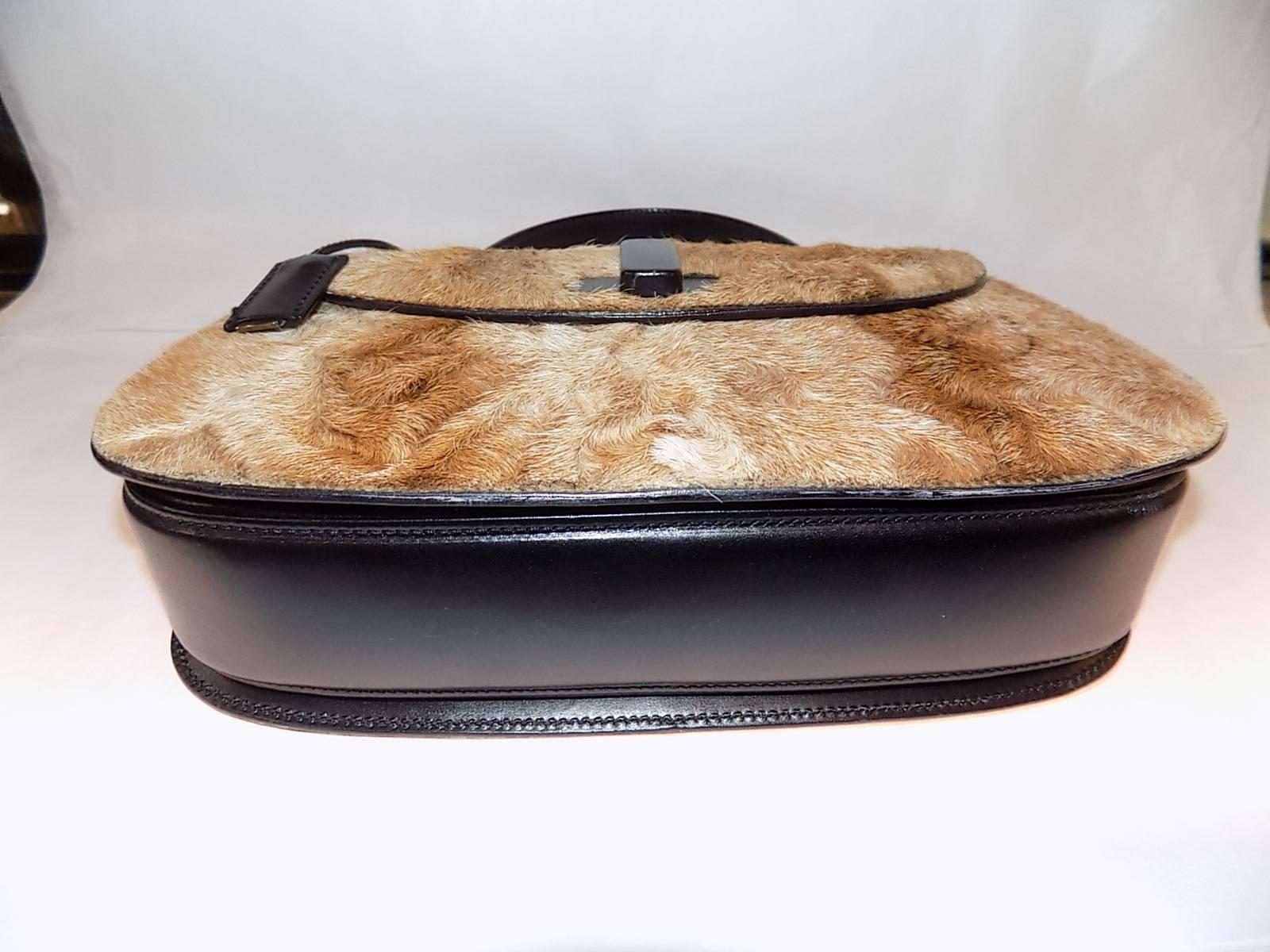 Gucci Top handle - Tom Ford  Défilé Fur Bag 2