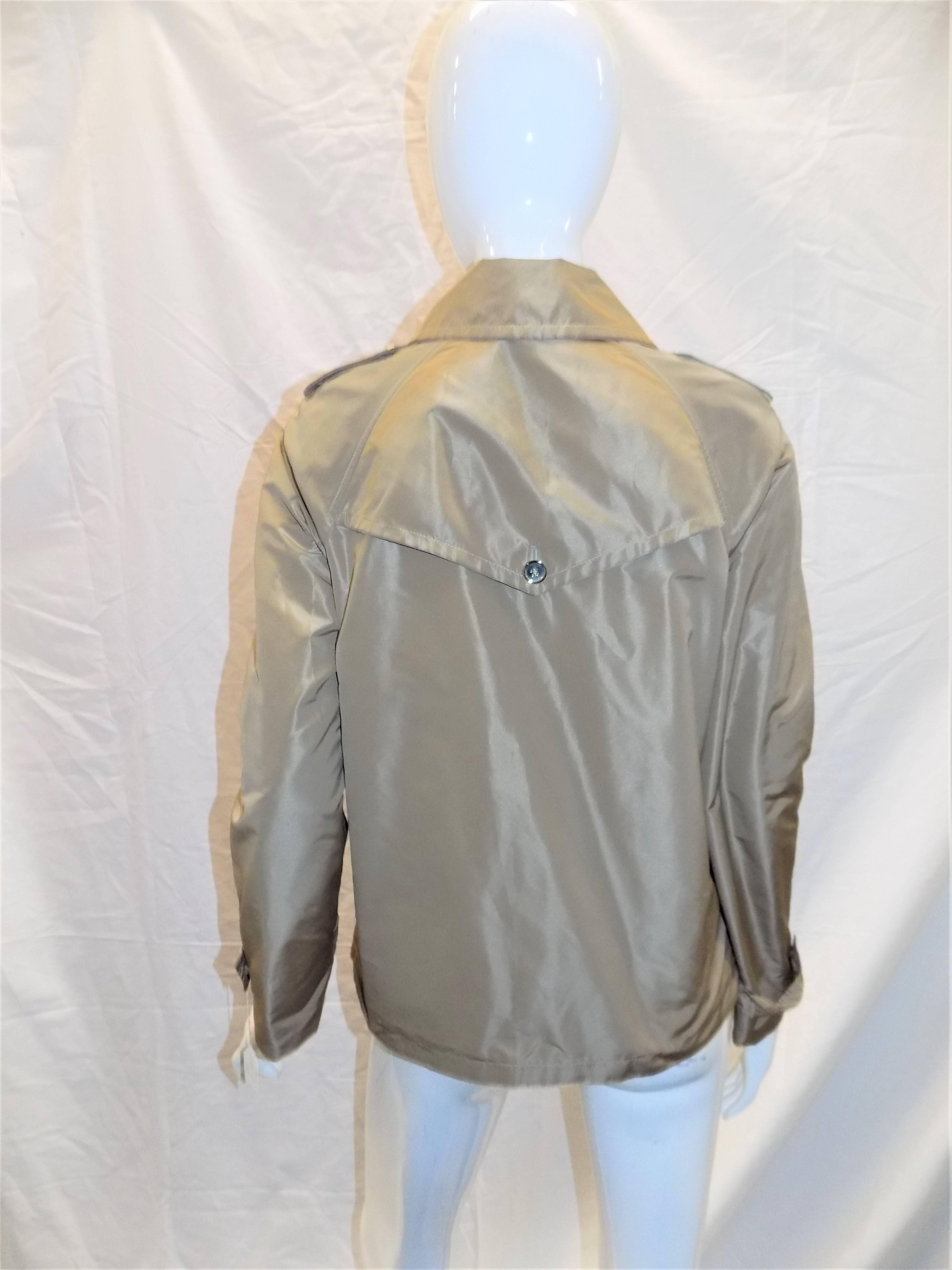 Brown  Dolce & Gabbana  windbreaker jacket coat