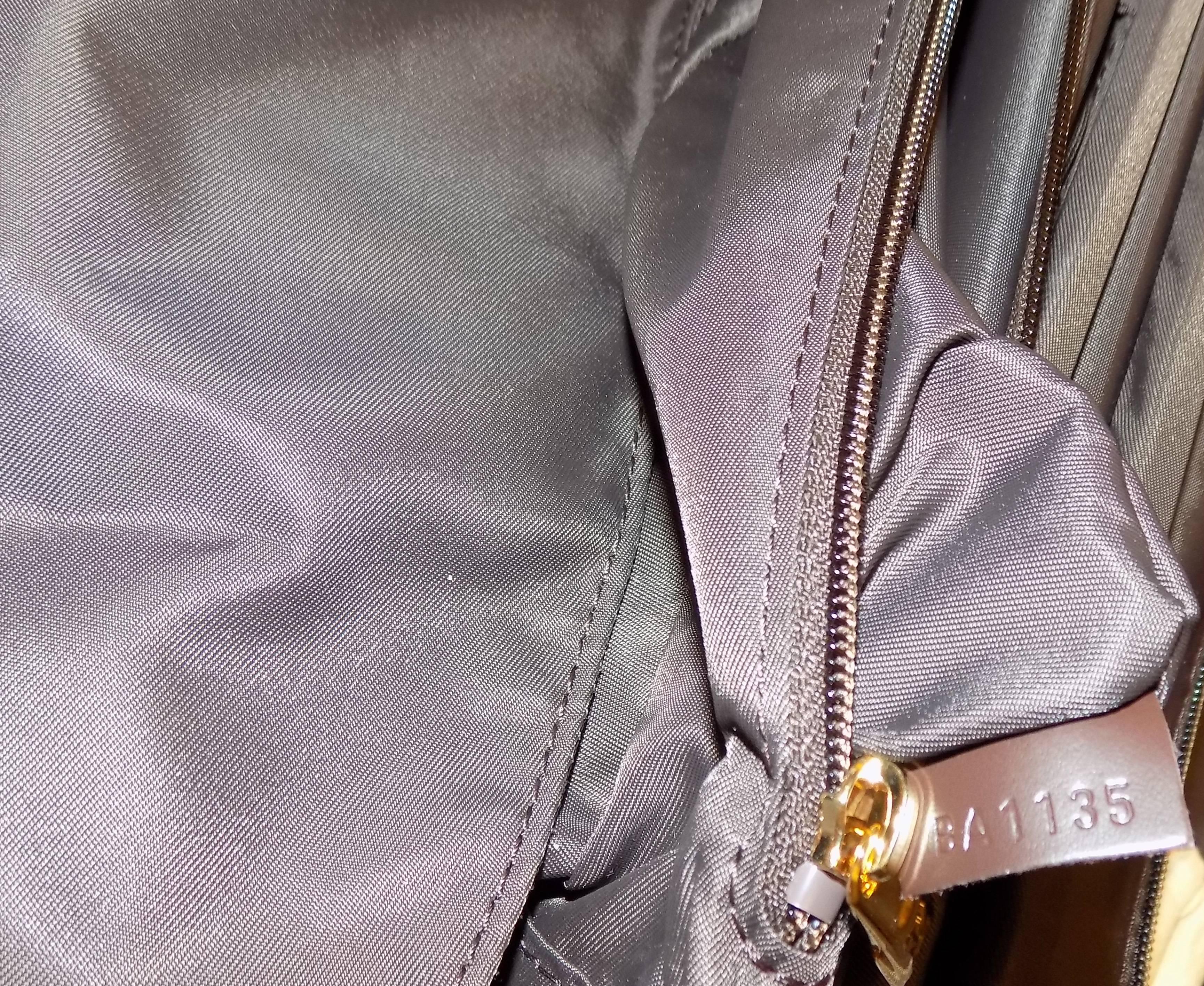 Louis Vuitton Damier Ebene Zephyr 55 men luggage bag For Sale 2