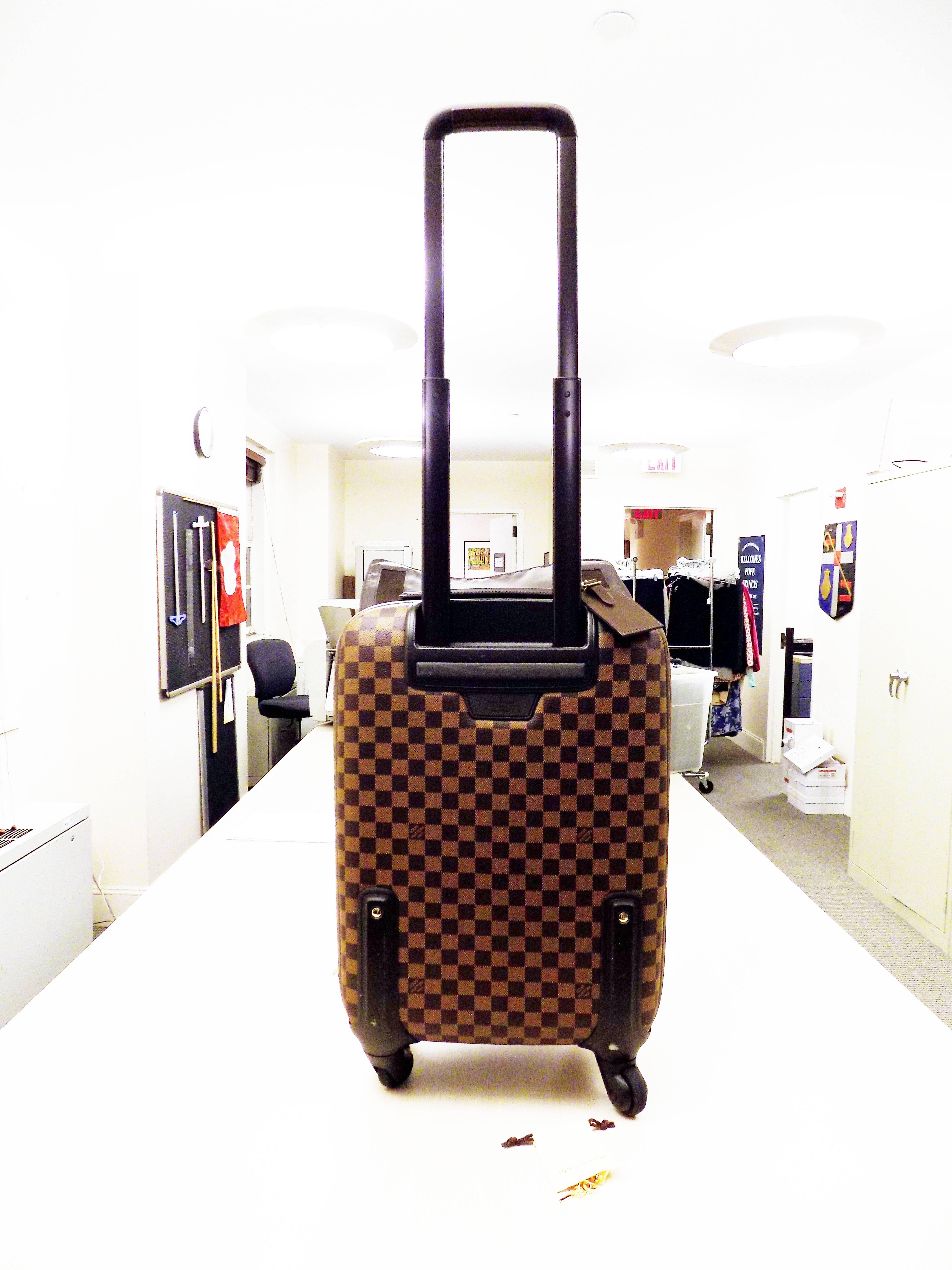 Louis Vuitton Damier Ebene Zephyr 55 men luggage bag For Sale 1