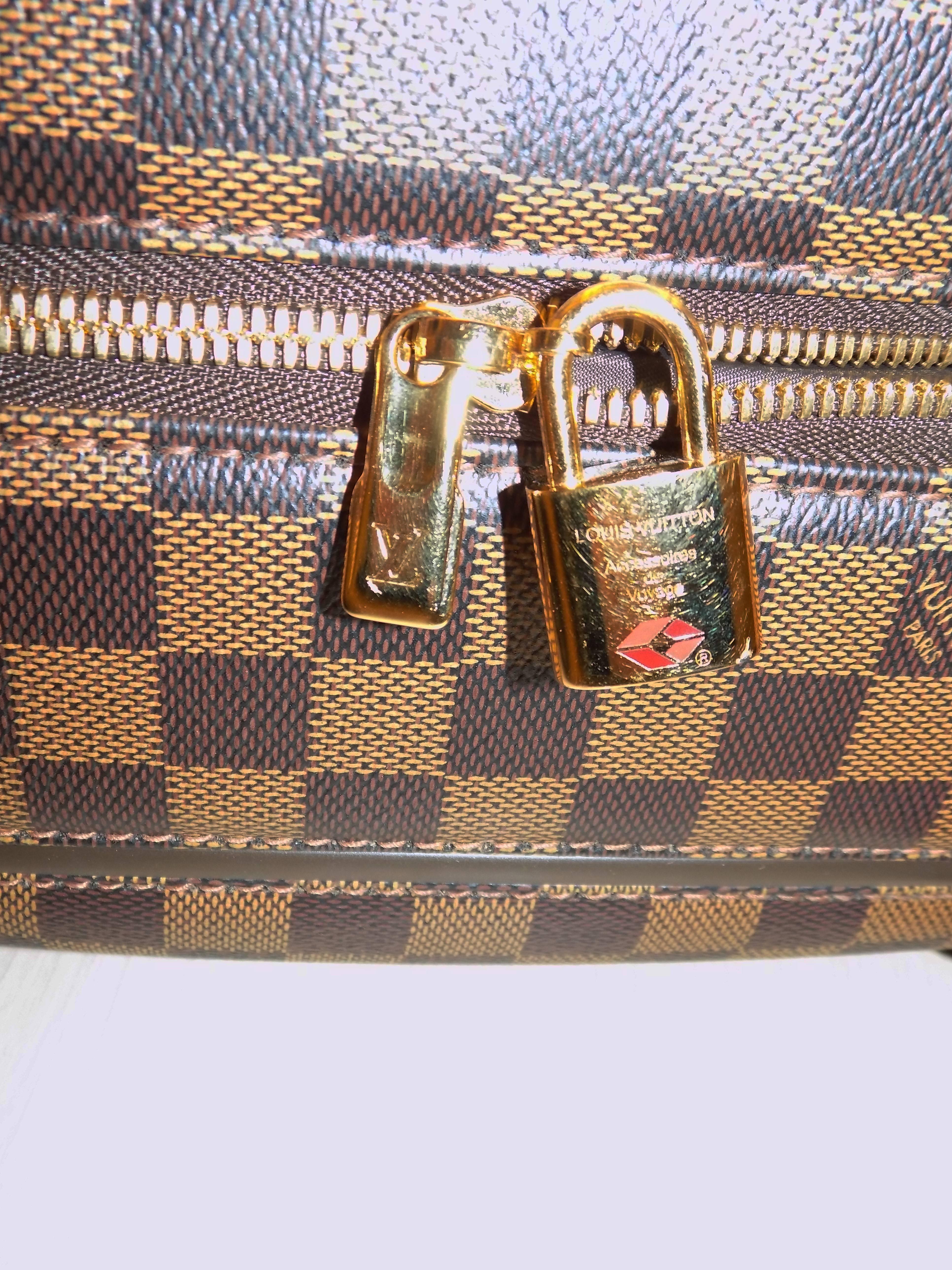 Louis Vuitton Damier Ebene Zephyr 55 men luggage bag For Sale 3