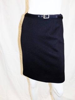 Gianni Versace Couture Black  Vintage skirt suit