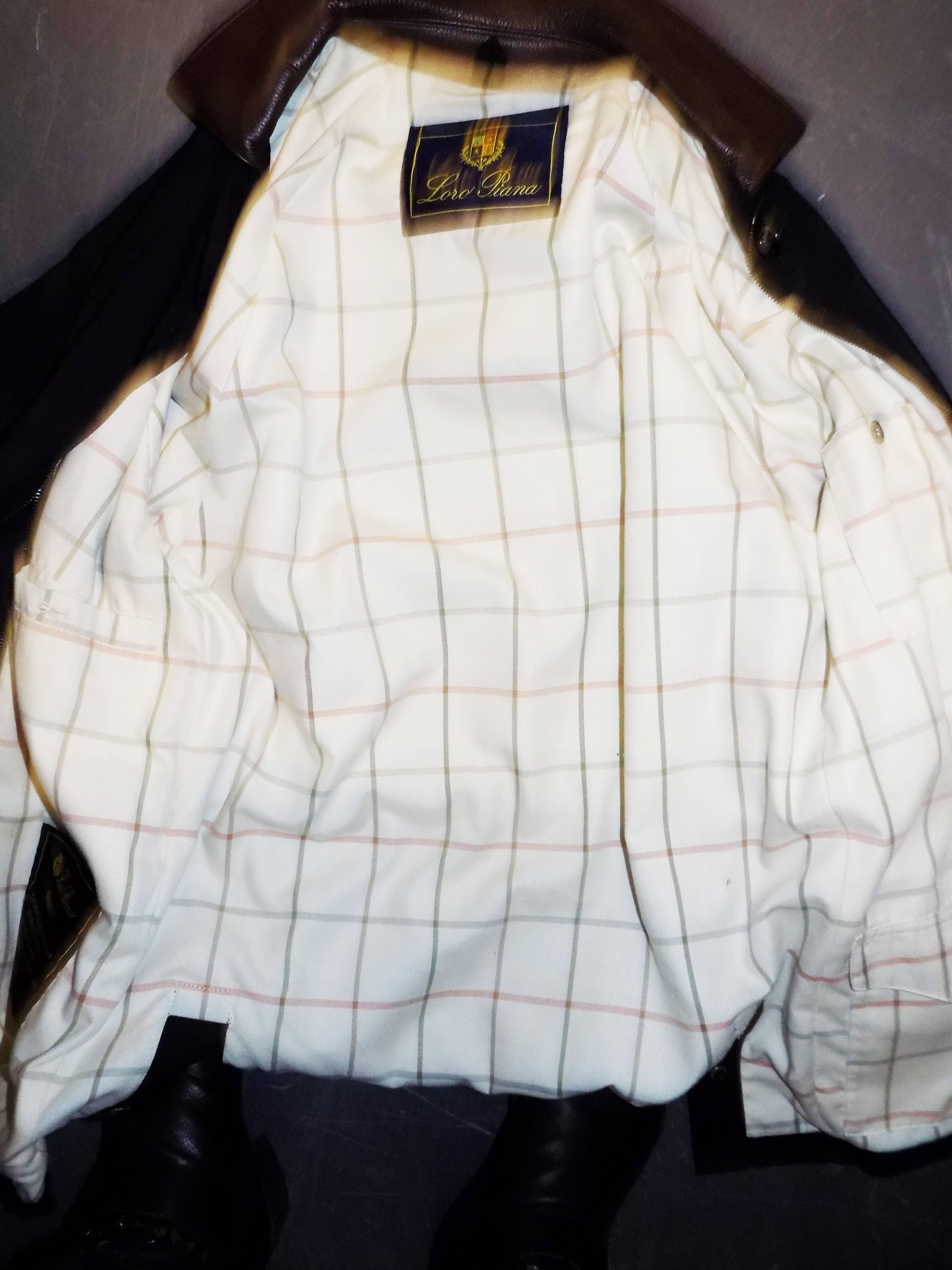 Loro Piana storm Jacket and Vest for Italian Equestrian team Olympics 1992 For Sale 4