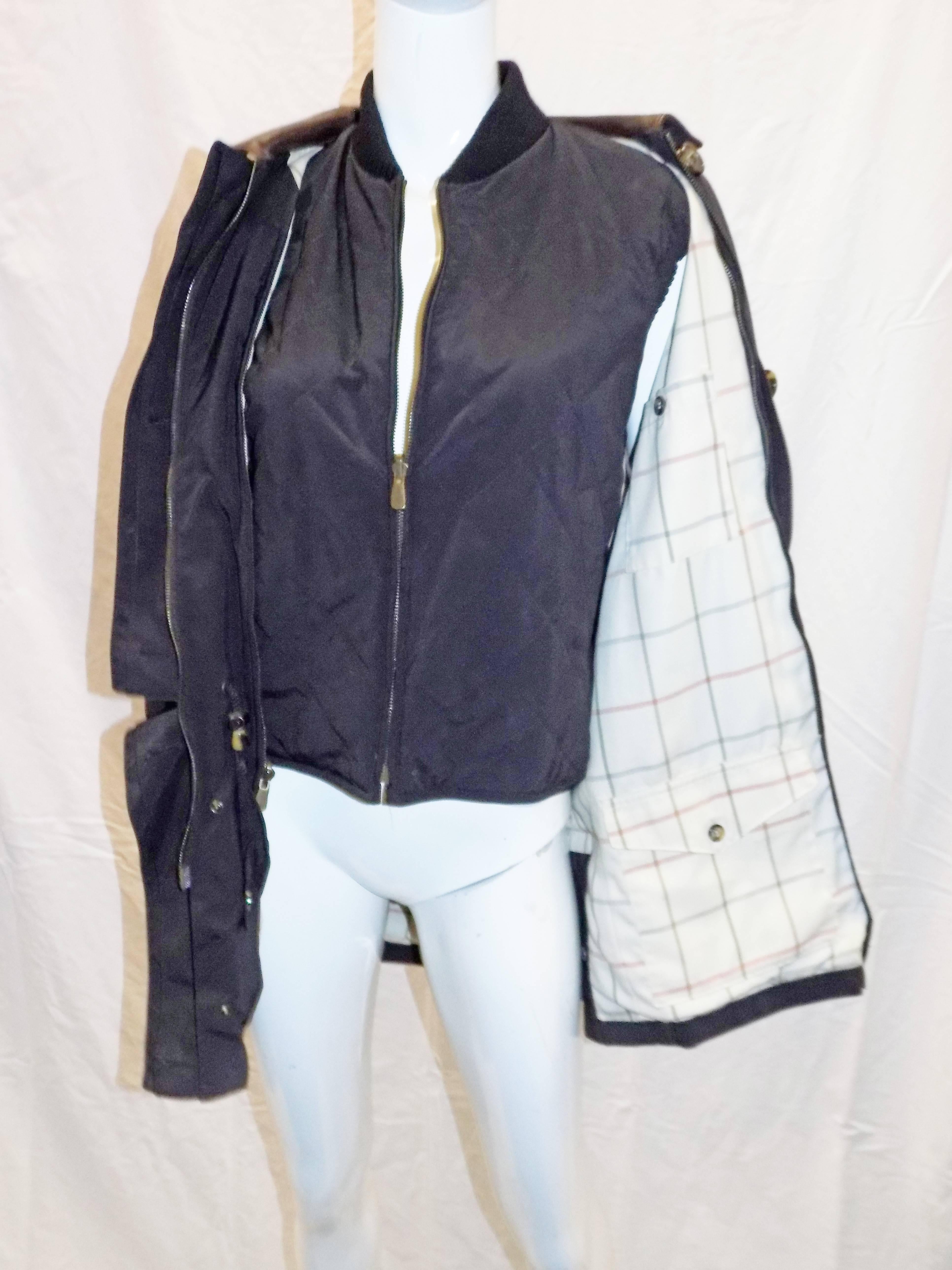 Women's Loro Piana storm Jacket and Vest for Italian Equestrian team Olympics 1992 For Sale