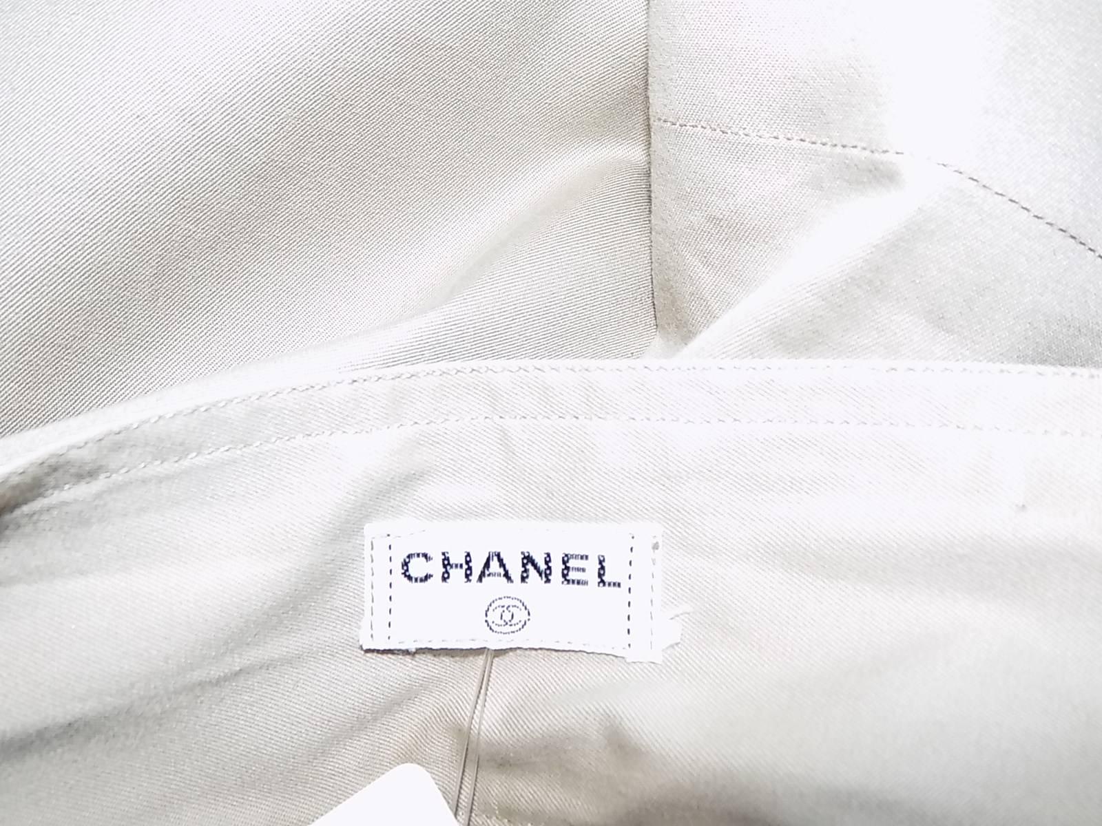 Chanel safari cotton skirt 1