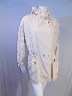 Hermes lite pink  spring jacket with hood