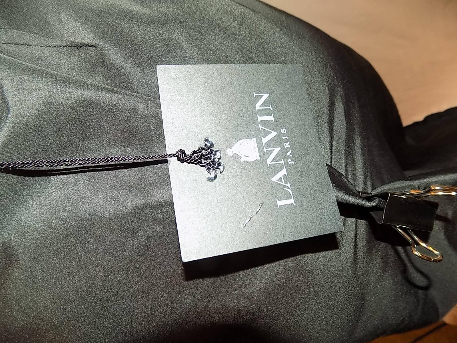 Women's Lanvin black evening skirt For Sale
