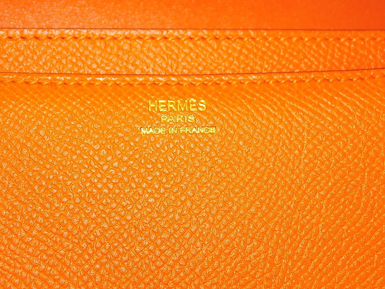 hermes birkin price - hermes orange swift leather constance elan