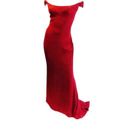 Richard Tyler Couture Hollywood  Red  Carpet Gown New!