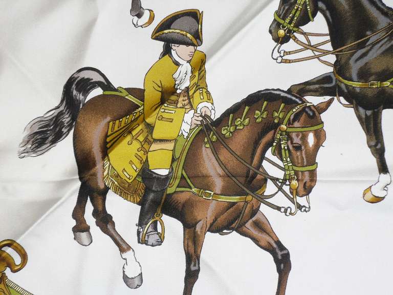 hermes scarf horse theme