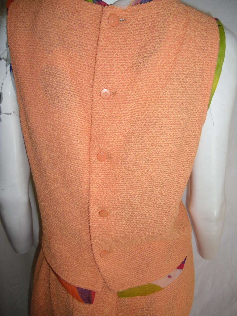 Chanel 3 piece summer suit In Excellent Condition For Sale In New York, NY