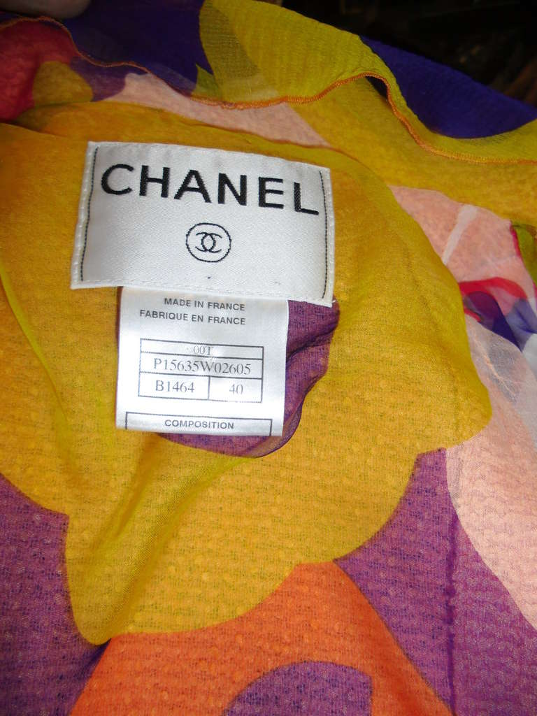 Chanel 3 piece summer suit For Sale 2