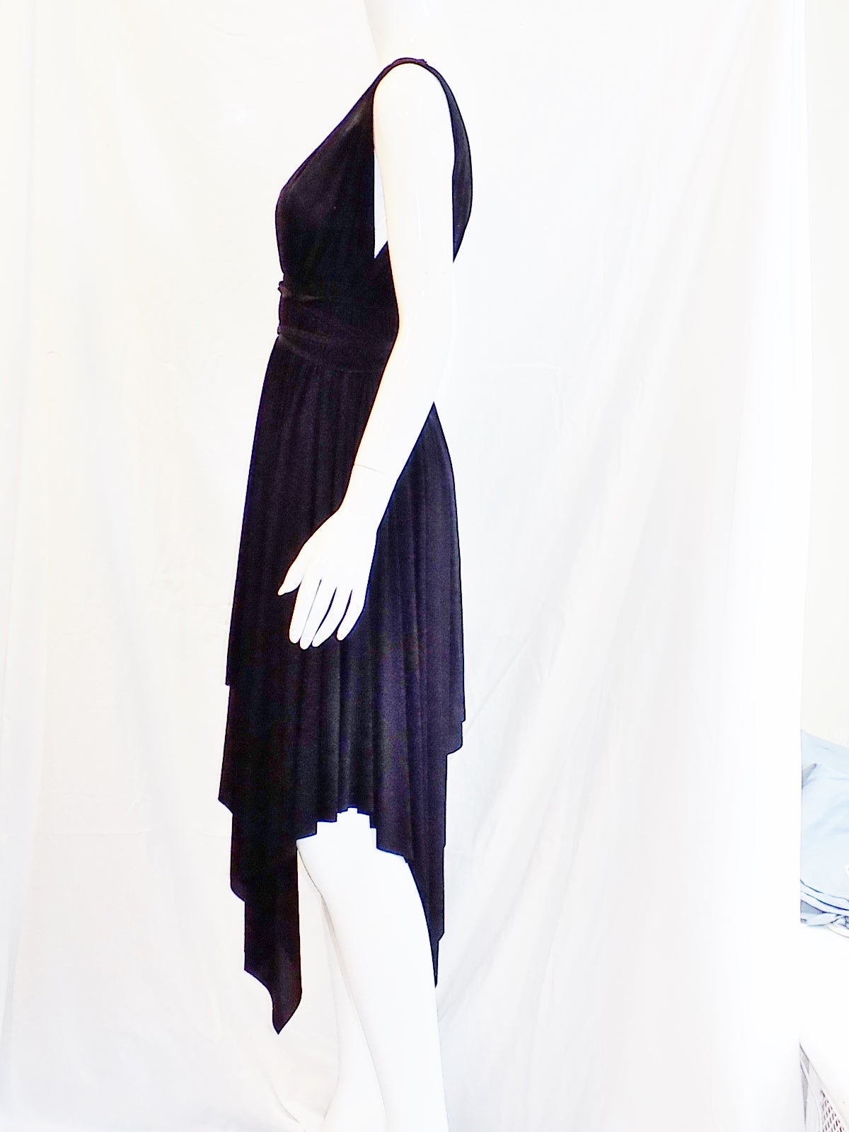 OMO Norma Kamali GODDESS  Dress in Black