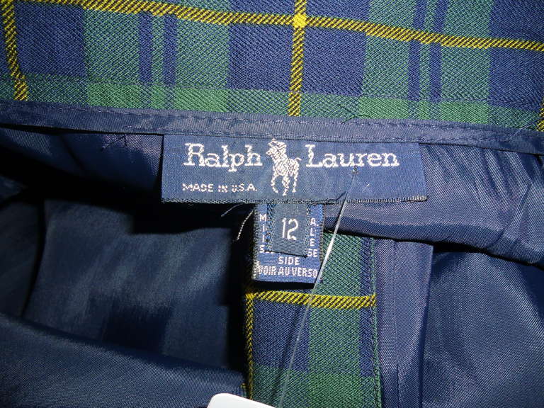 Early 90's Equestrian Ralph Lauren Long Skirt 1