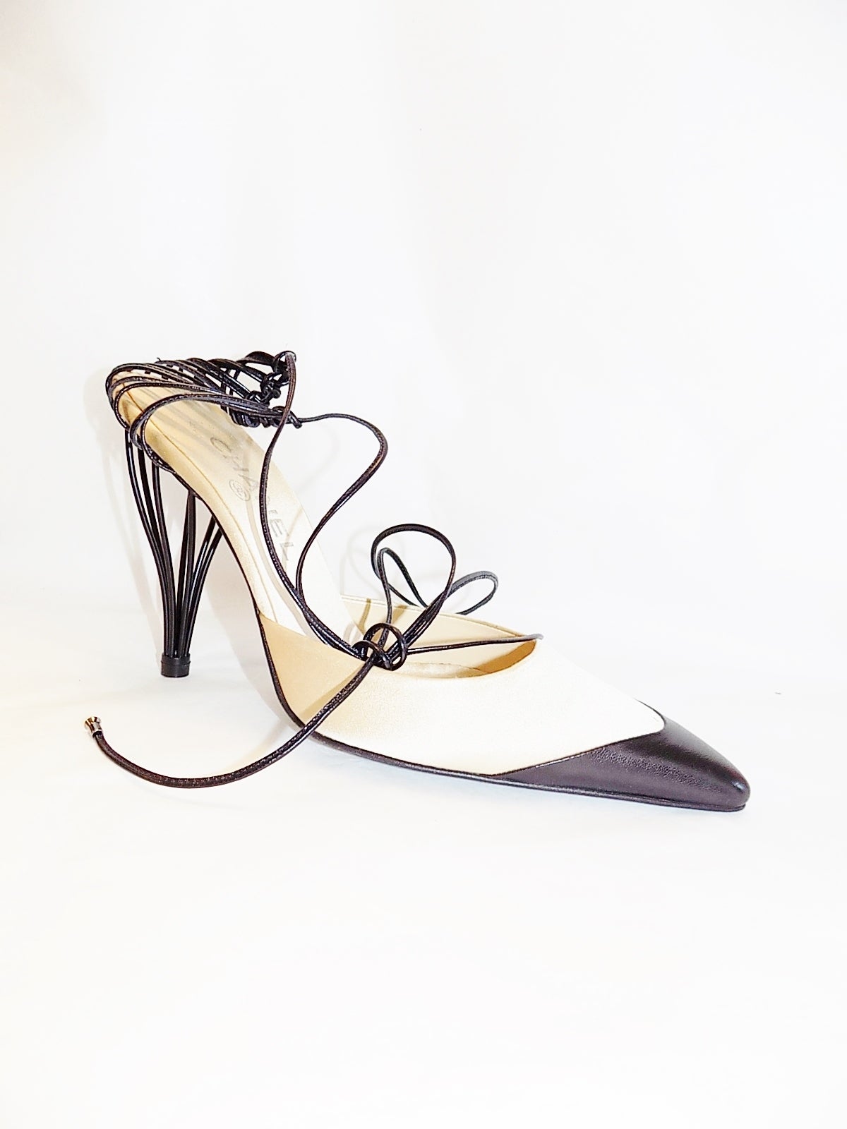 Chanel Wire Heel Shoes NEW  Sz 39.5 3