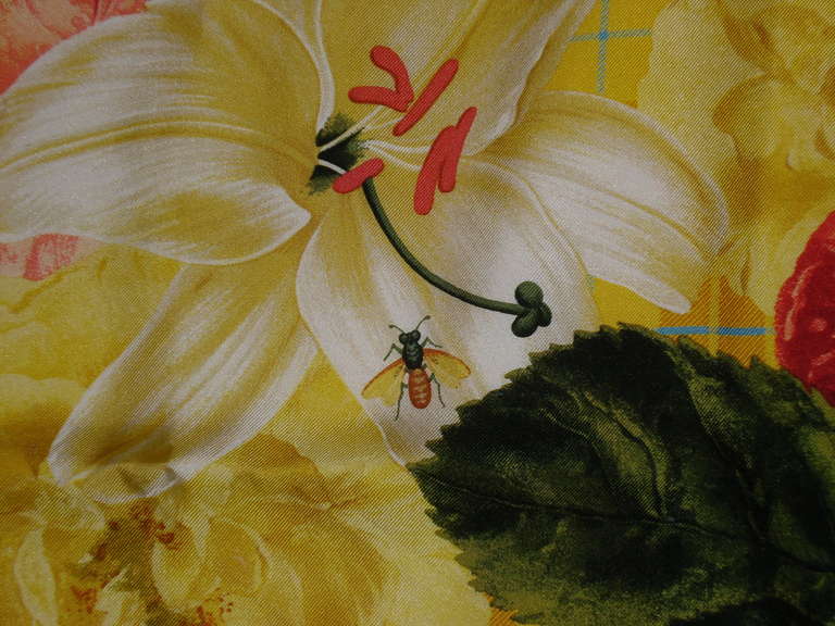 Vintage GUCCI silk floral 