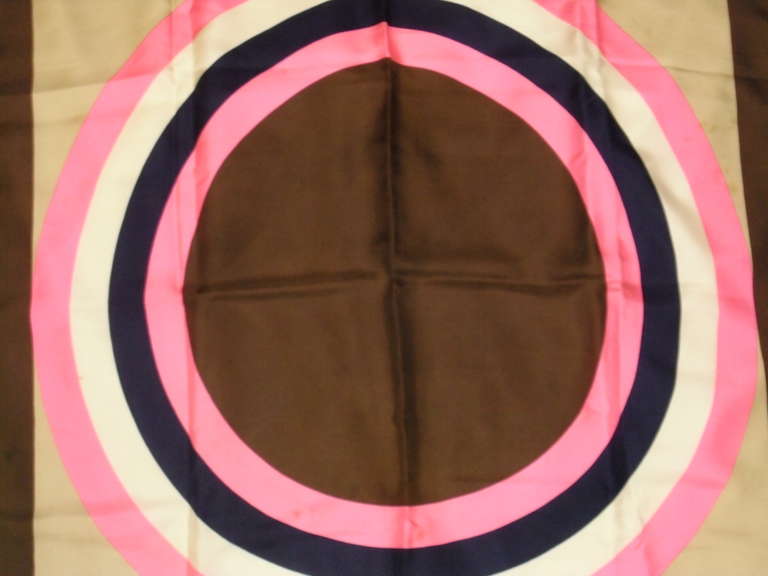 Yves Saint Laurent YSL  silk scarf