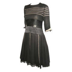 Ralph Rucci Chado Incredibly Beautiful Fall Dress Coll 2008